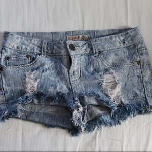 Ripped shorts
